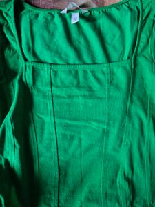 Bright Green Long Sleeve Bodysuit