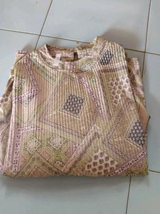 Patterned Tunic Top