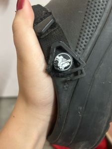 Black Crocs Platform Clog
