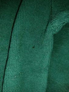 Boys Dark Green Winter Sweater | V-Neck