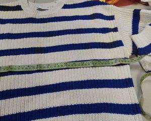 Zara Striped Knit Sweater