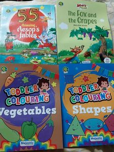 Children Story and Shape Books
