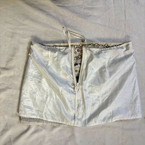Sparkly Heavy Detail Mini Skirt