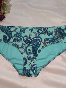 Paisley Print Bikini Bottoms