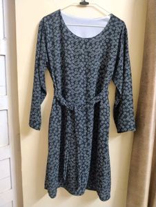 Chic Floral Print Midi Dress