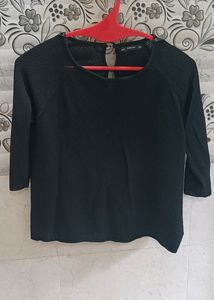 Zara Basic Black Top