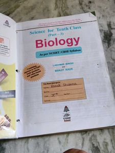 Science for Tenth Class Biology Part-3