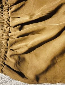 Tan Faux Suede Trousers