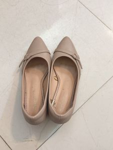 Elegant Nude Pointed Toe Flats