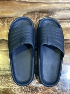 Comfortable Men’s Navy Blue Slides