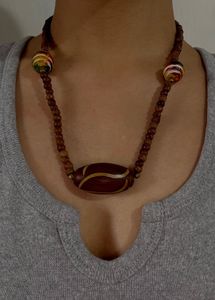 Y2K Boho Beaded Necklace