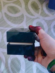 Elegant Teal "M" (for Malabar) Logo Jewelry Box