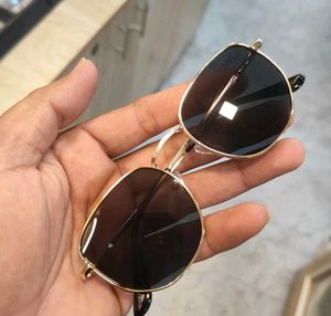 Stylish Hexagonal Frame Sunglasses