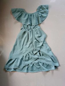 🇹🇭Adorable Ruffled Blue Dress for Girls