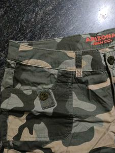 Y2K Style Camo Cargo Shorts