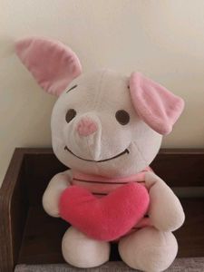 Electronic Winnie the pooh and plush piglet