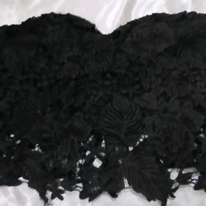 Black Lace Blouse