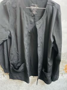 Black Snap Button Jacket