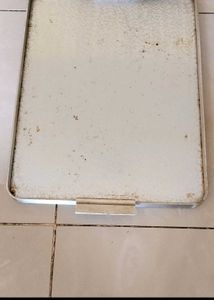 Used Vintage Aluminum Tray