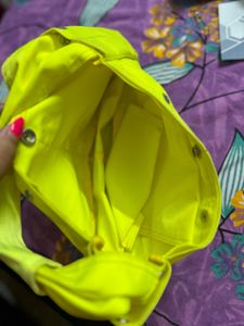 Bag’n’Noun Fluorescent Green Mini Tote