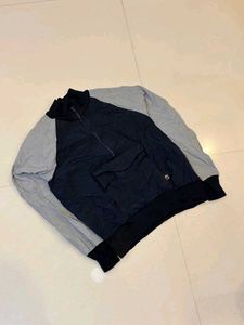 Colorblock Quarter Zip Sweatshirt