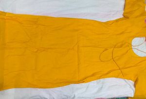 Vibrant Yellow Embellished Kurta