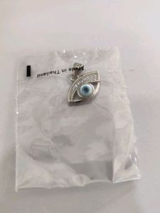 925 Evil Eye Pendant With Hallmark