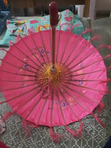 Silk Cloth Hand Painted Umbrella