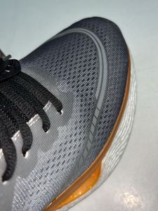 Forca Stylish Grey &amp; Orange Sneakers