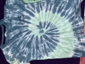 Combo Of Tie-Dye Graphic Tee For Girls