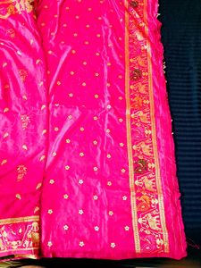 Beautiful Pink Ethnic Saree