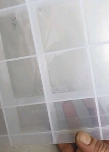 Clear Compartment Organizer Box