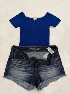 American Eagle Denim Cutoff Shorts