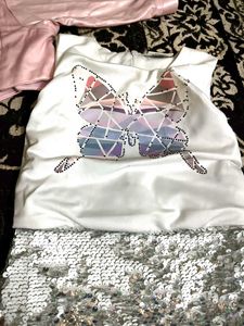 Sparkly Skirt and Jacket Set