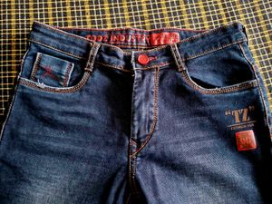 Men's Dark Wash Slim Fit Jeans