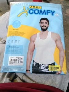 Amul Comfy Men's Cotton Vest (Sleeveless) | 2 Piec