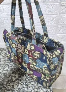 Cute Teddy Bear Pattern Tote Bag