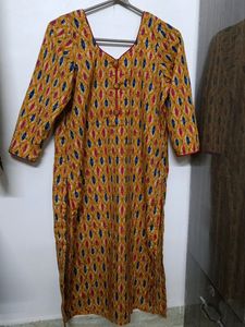 Kurta With Churidar Pajami For Women's