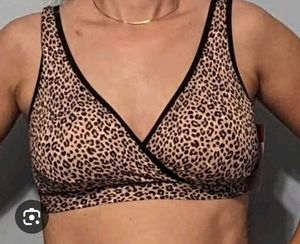 Victoria's Secret Leopard Print Bra & Panty Set