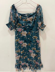 Combo of 2 Maxi &amp; Midi Floral Print Dresses