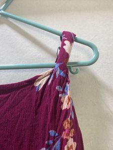 Long Dark Pink Gown