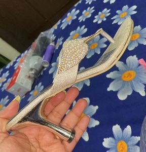 Silver pearl heels
