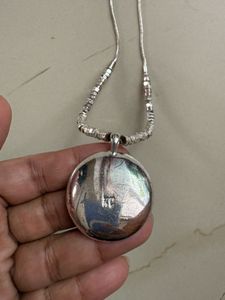 Sparkling Blue Pendant Necklace