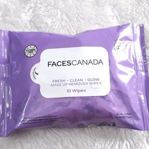 Faces Canada Fresh Clean Glow Makeup Remover Wipes