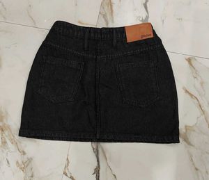 PRICE DROP!!! BLAC DENIM MINI SKIRT