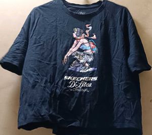 Skechers waist length T-Shirt🐈‍⬛