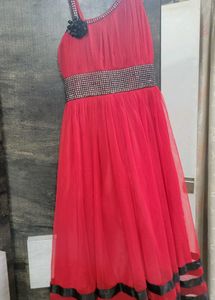 Stunning Red Embellished Gown