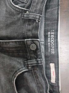 Girl's Grey Denim Jeans