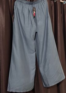 Stylish Grey Palazzo Pants