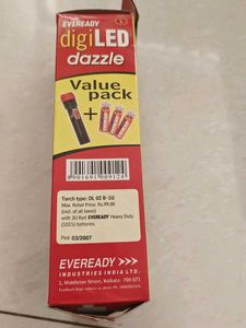 Eveready DigiLED Dazzle Flashlight